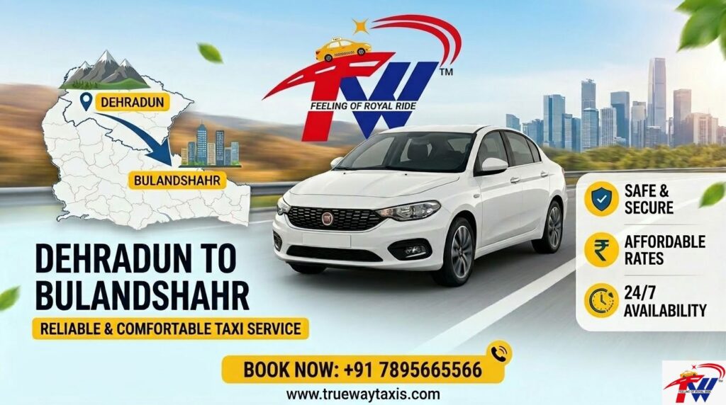 Dehradun to Bulandshahr Cab Service
