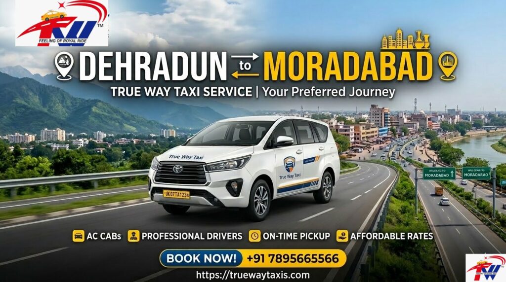 Dehradun to Moradabad Cab Booking