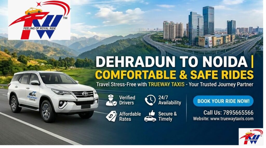 Taxi from Dehradun to Noida