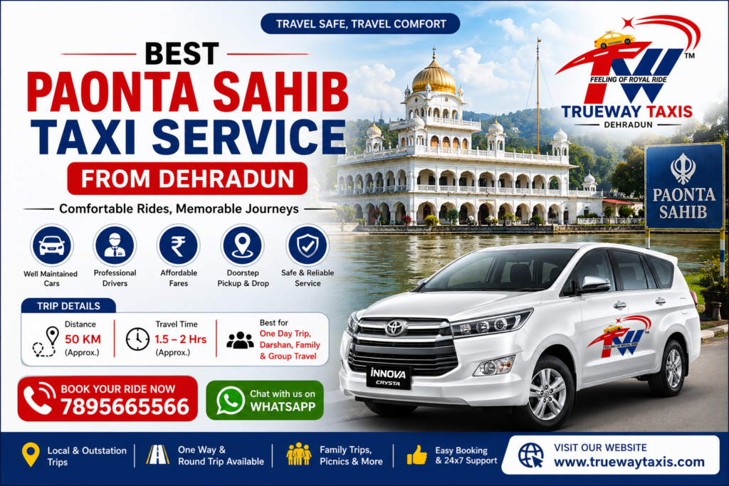 Paonta Sahib Taxi Service