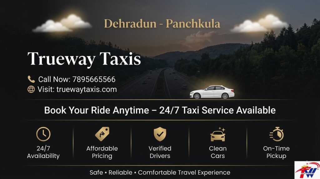 Dehradun to Punchkula Taxi Service