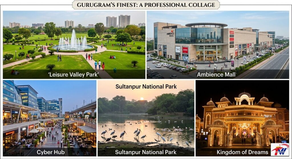 Famous tourist places in Gurgaon