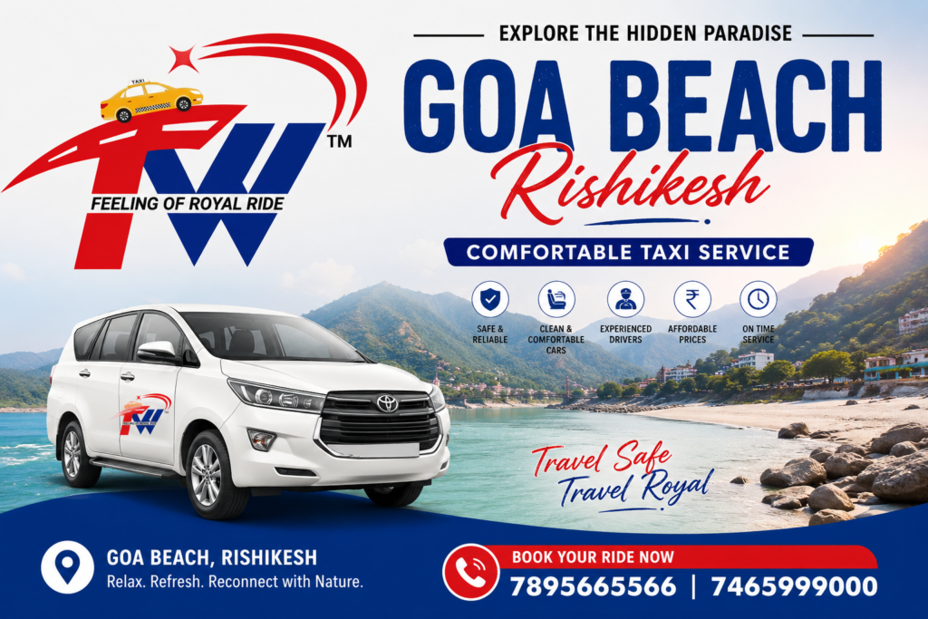 Goa Beach Rishikesh Taxi Service