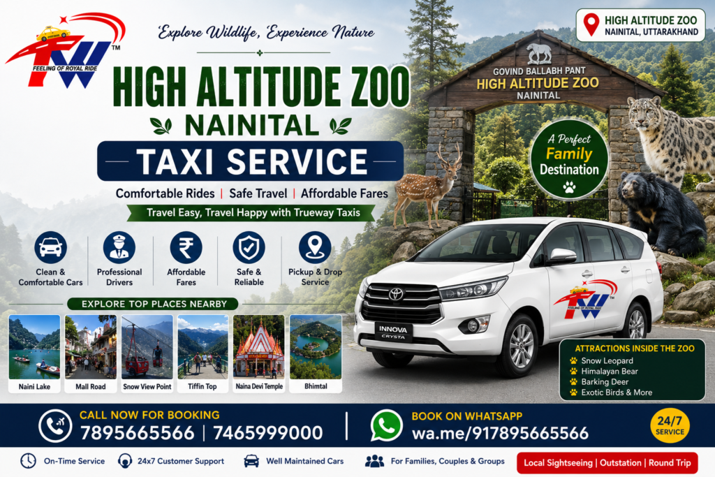 High Altitude Zoo Nainital Taxi Service