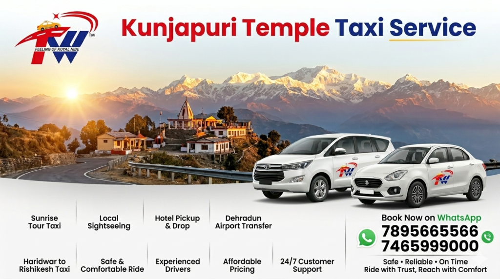 Kunjapuri Temple Taxi Service in Rishikesh