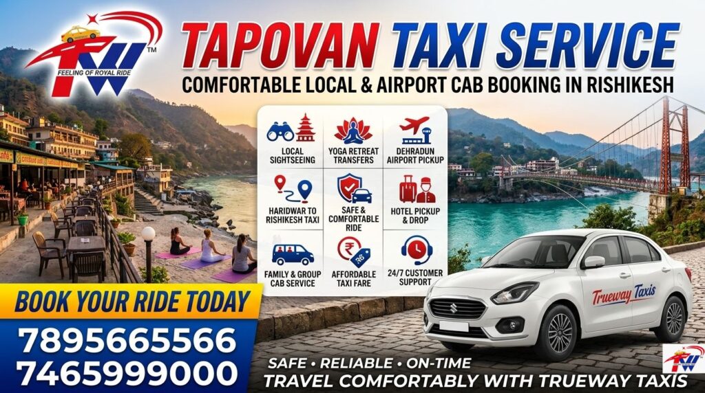 Best Taxi Service in Tapovan Rishikesh