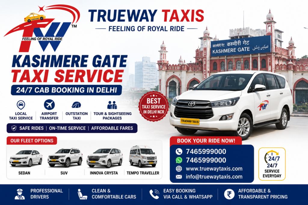 Kashmere Gate Taxi service